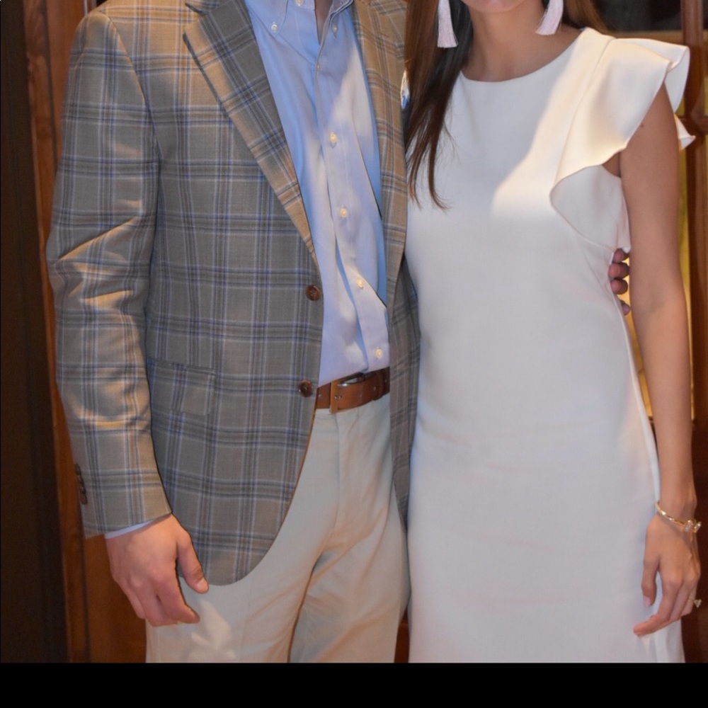 Lulu’s white shift dress size small